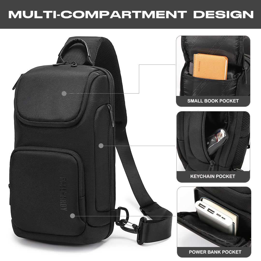 Tas Selempang Polyester - PLSK 5657 BL