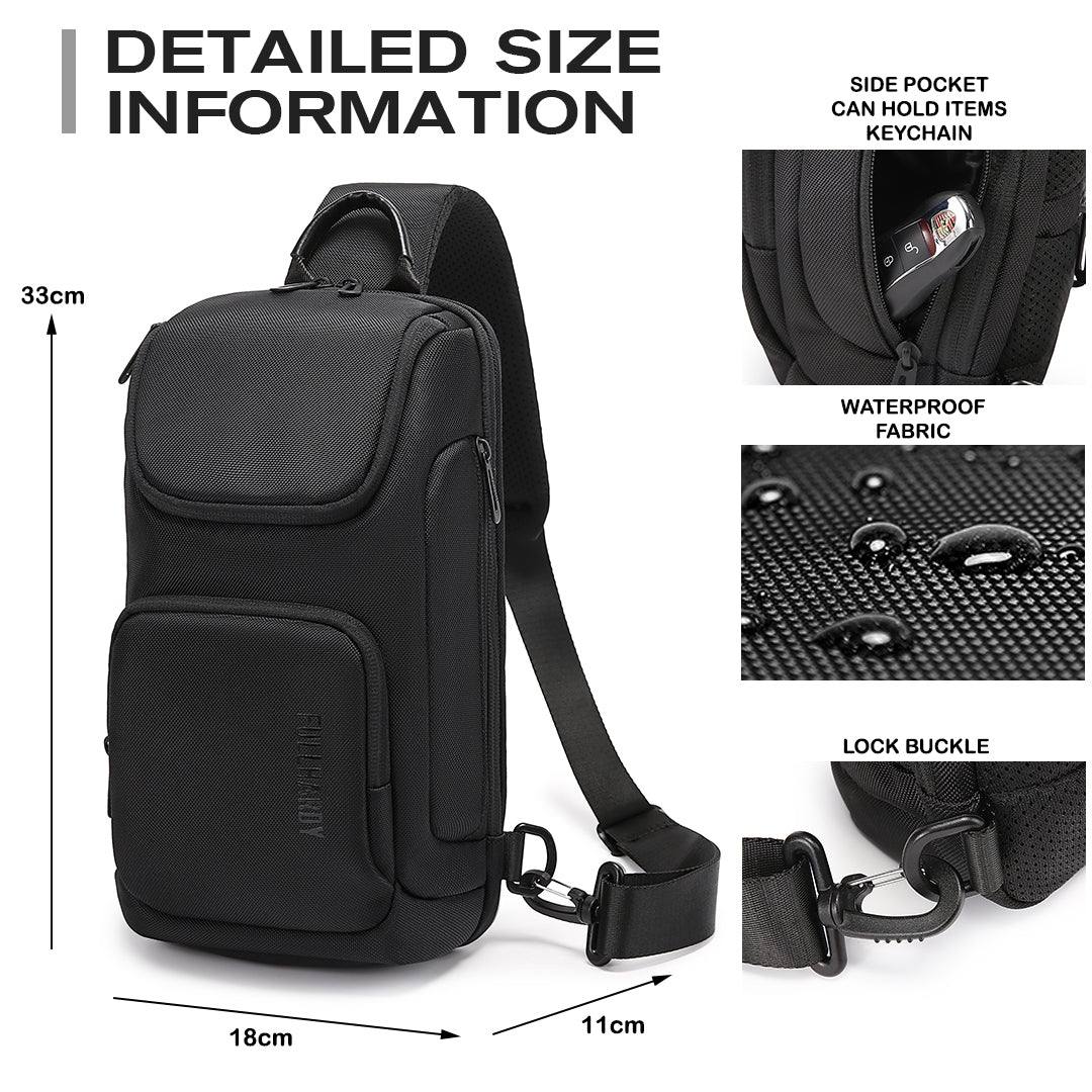 Tas Selempang Polyester - PLSK 5657 BL