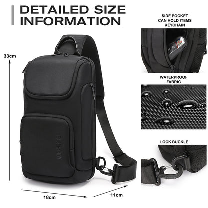 Tas Selempang Polyester - PLSK 5657 BL