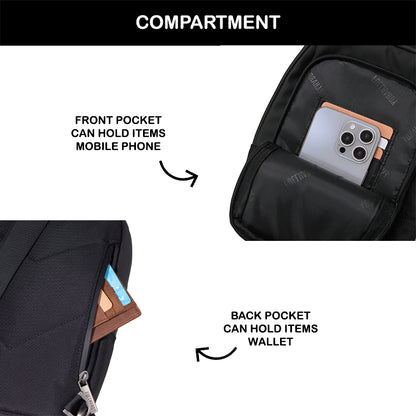 Tas Selempang Polyester - PLSK 77908 BL