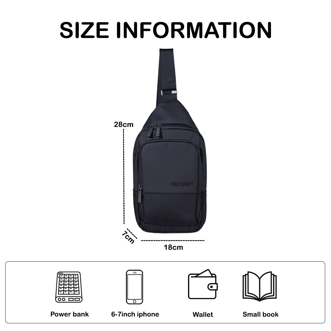 Tas Selempang Polyester - PLSK 77908 BL