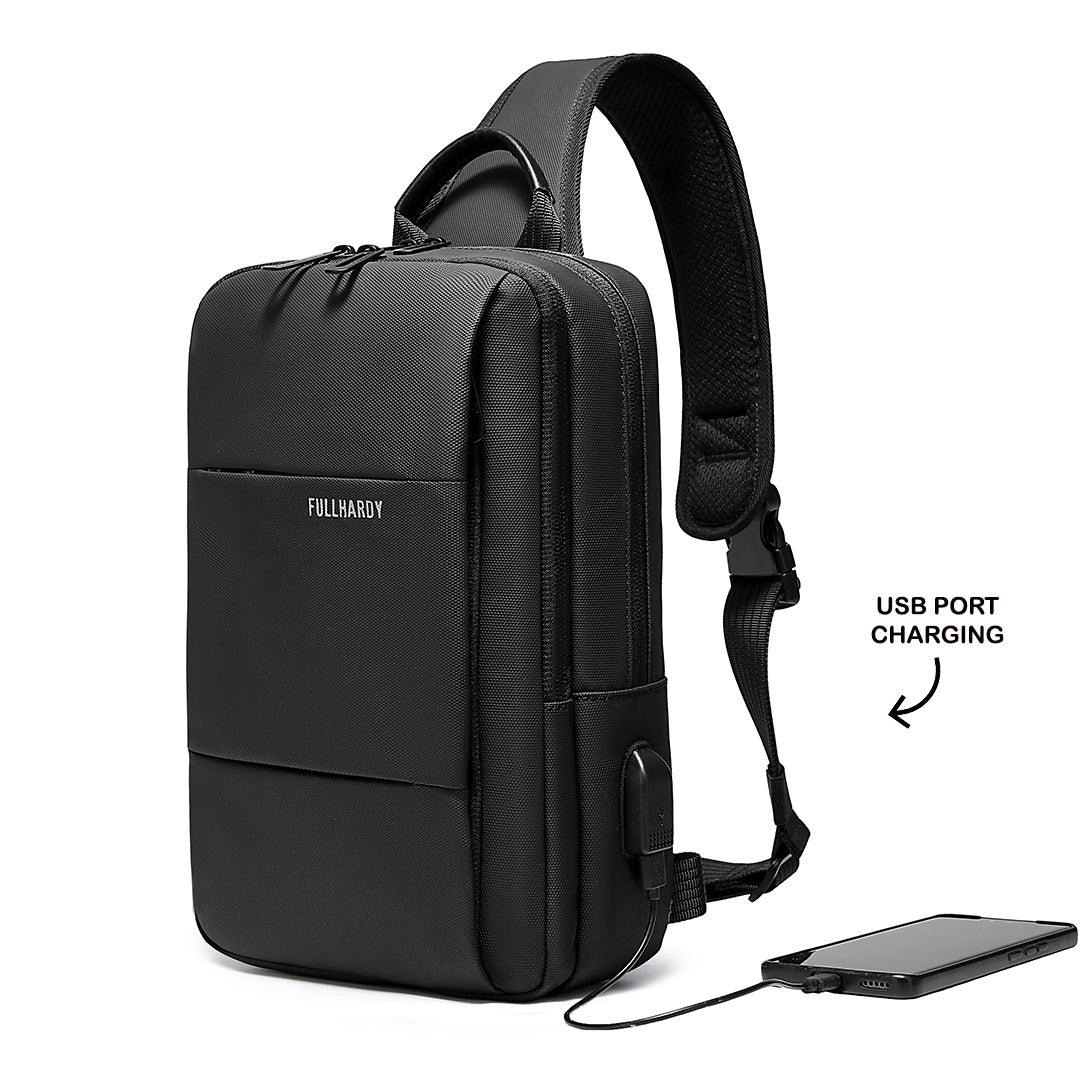 Tas Selempang Polyester - PLSKG 0177 BL