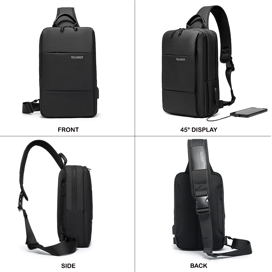 Tas Selempang Polyester - PLSKG 0177 BL