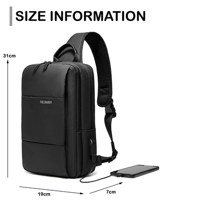 Tas Selempang Polyester - PLSKG 0177 BL