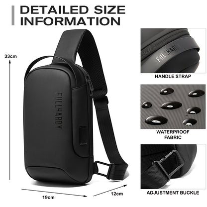 Tas Selempang Polyester - PLSK 1227 BL