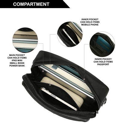 Tas Selempang Polyester - PLSP 2690-1 BL