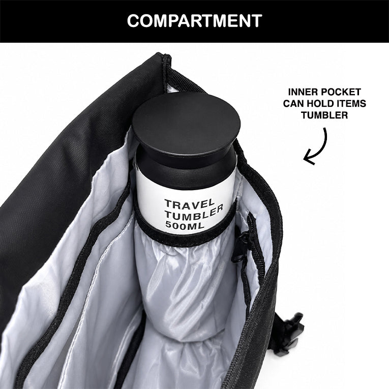 Tas Selempang Polyester - PLSP 50649-1 BL