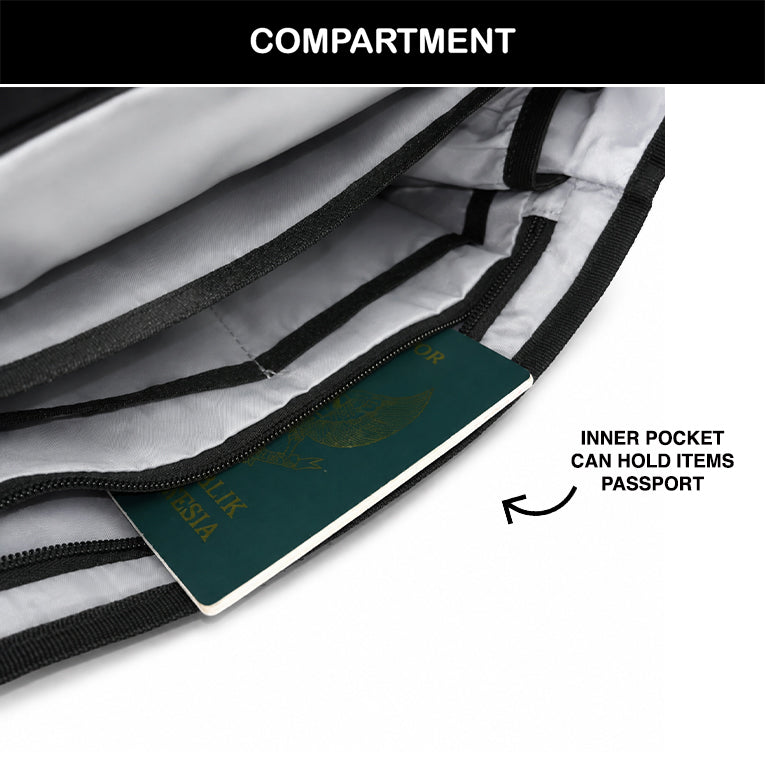 Tas Selempang Polyester - PLSP 50649-1 BL