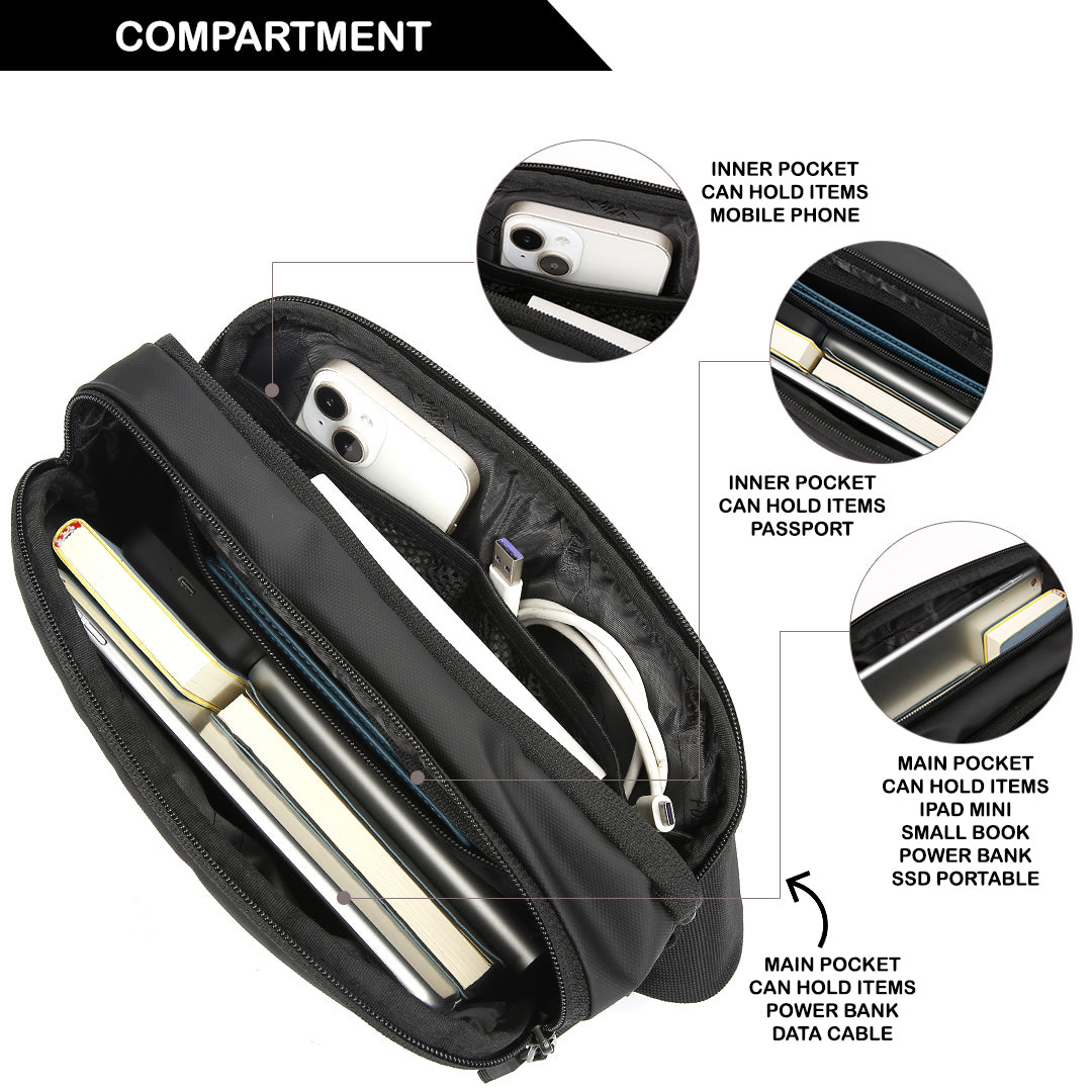 Tas Selempang Polyester - PLWB 118
