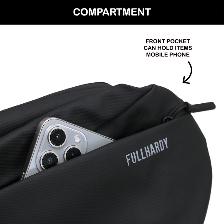 Tas Selempang Polyester - PLWB 1241 BL