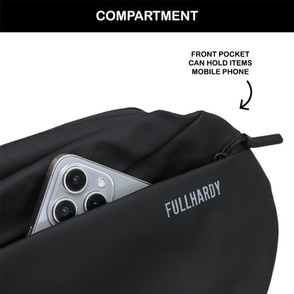 Tas Selempang Polyester - PLWB 1241 BL