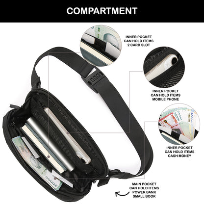 Tas Selempang Polyester - PLWB 178