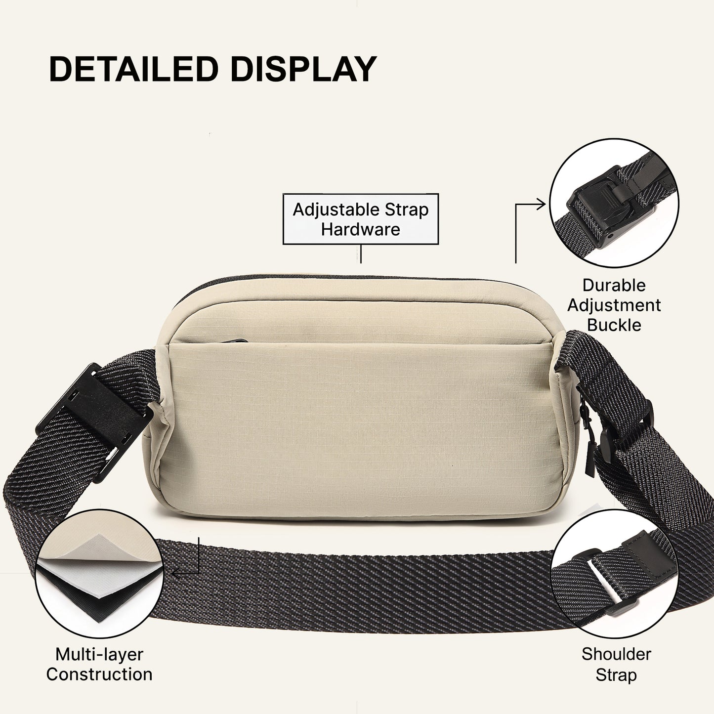 Tas Selempang Polyester - PLWB 7903