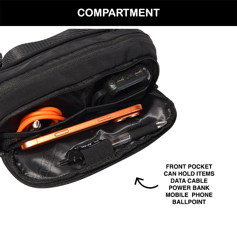 Tas Selempang Polyester - PLWB 7903