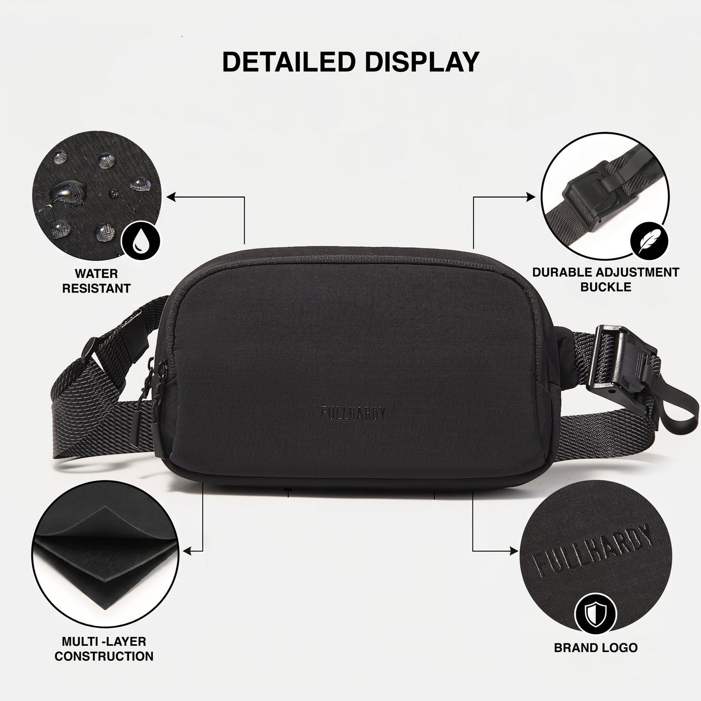 Tas Selempang Polyester - PLWB 7903