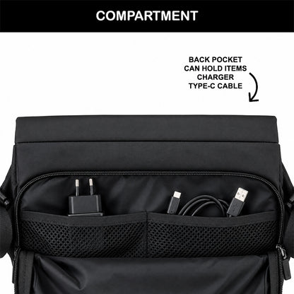 Tas Selempang Polyester - PLWBI 016 BL