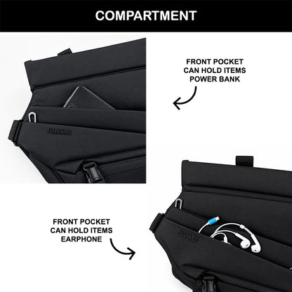 Tas Selempang Polyester - PLWBI 016 BL
