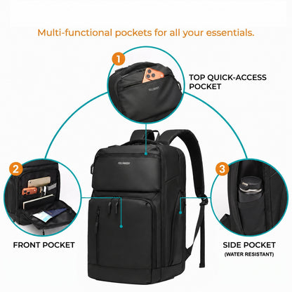 Tas Ransel Polyester - PLR 7911 BL