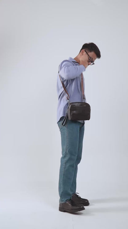 Tas Selempang Kulit BYNSP 30652