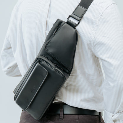 Tas Selempang Kulit - BYNSKBG 082 BL