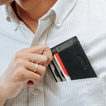 Dompet Kartu Kulit - BLCDID B25-438 BL