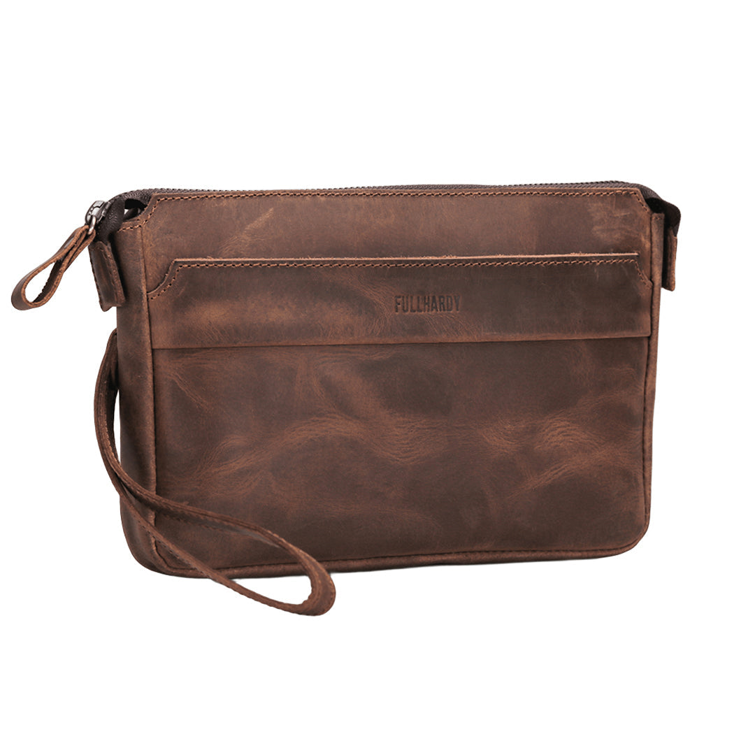 Tas Genggam Pouch Kulit - FKCKH 1176-1