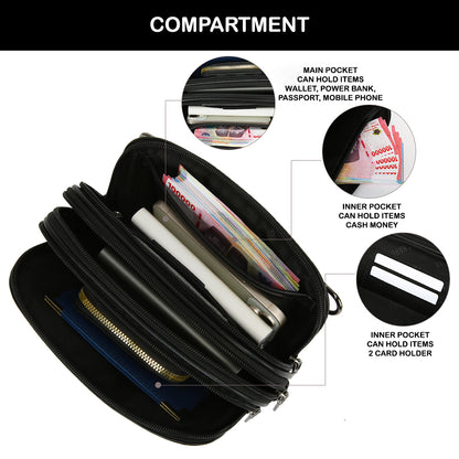 Tas Genggam Pouch Kulit - BYNCK 30395