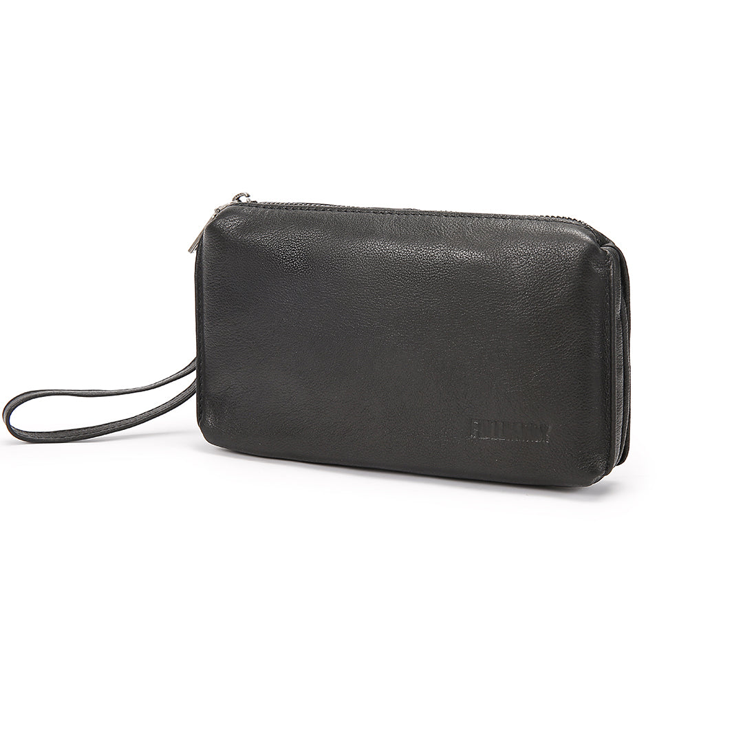 Tas Genggam Pouch Kulit - BLCK 8572-1 BL