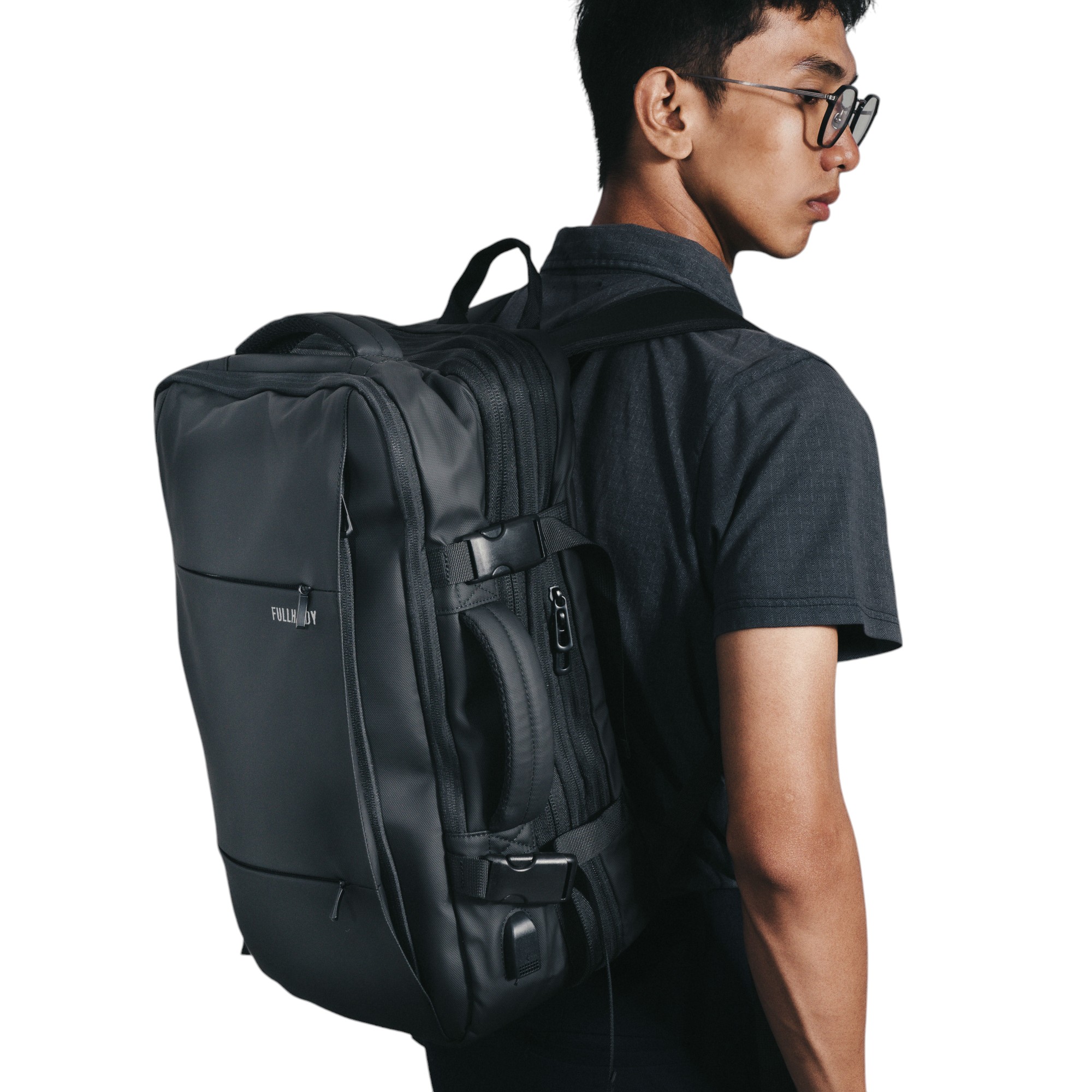 Tas Ransel Polyester PLR 8019 35L BL